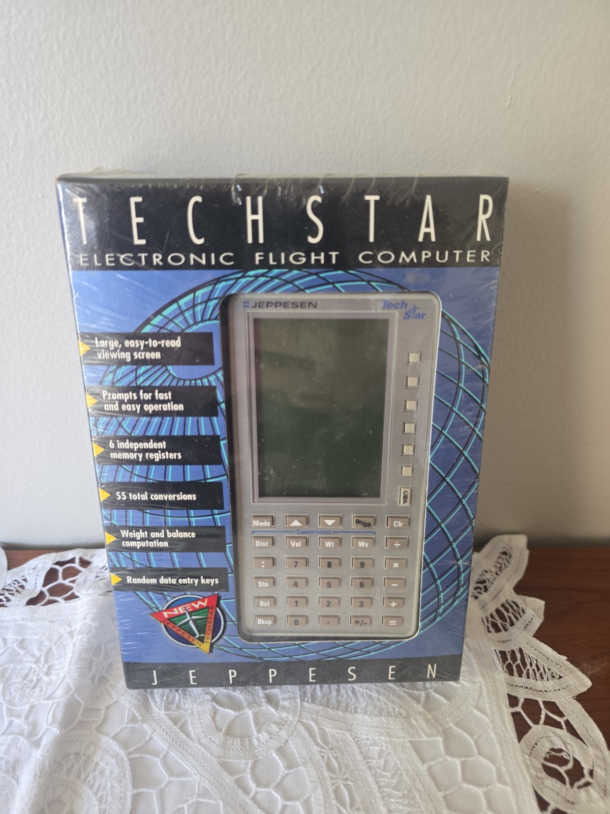 Sealed Jeppesen TechStar Electronic Flight Computer