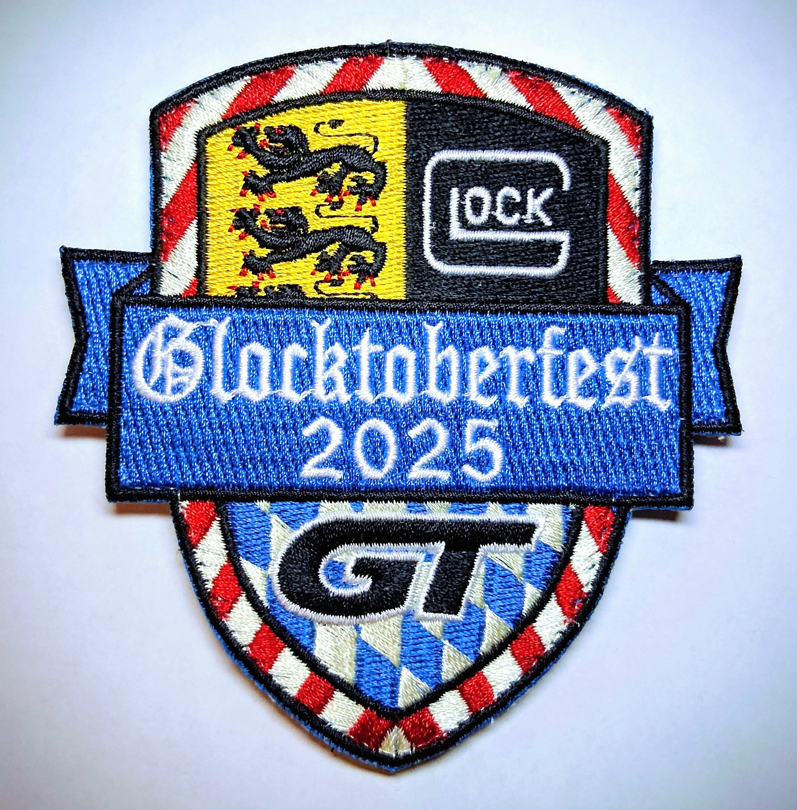 Glocktoberfest 2025 GT Distributors Glock Promo Patch - FREE US SHIPPING !!!