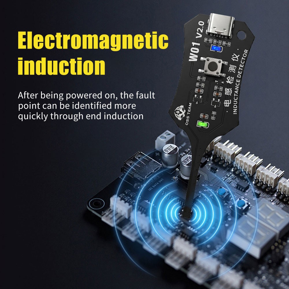 Precise Electromagnetic Tester For Circuit Maintenance W01 Inductor Detectors