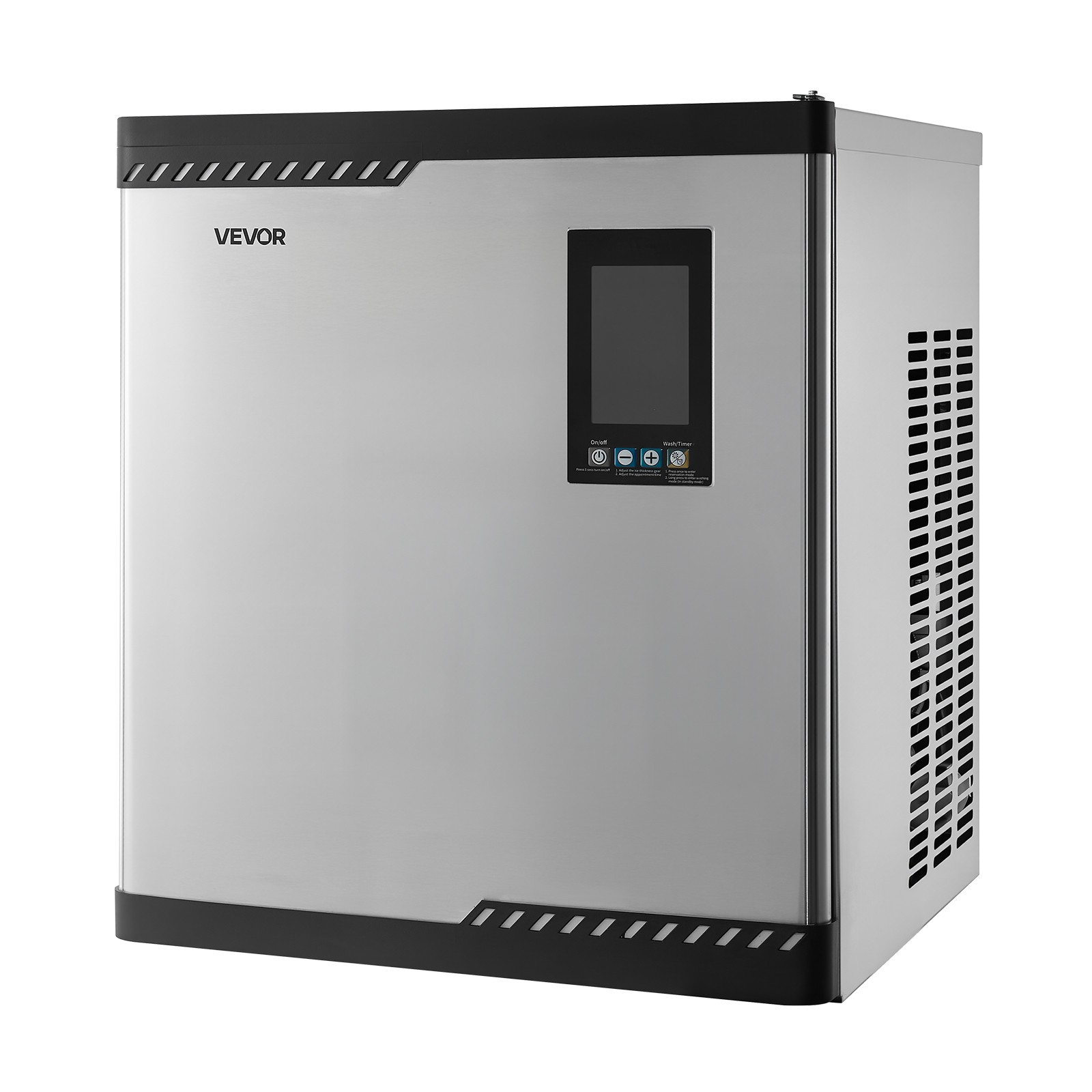 VEVOR Commercial Ice Maker Machine - Head 300 lbs/Day Self-Cleaning Ice Maker