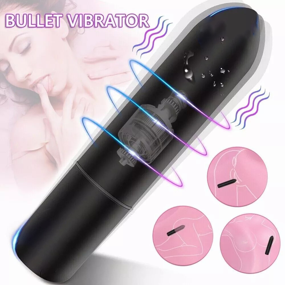 Mini Bullet Vibrator G-spot Clit Dildo Massager Sex Toys for Women Rechargeable