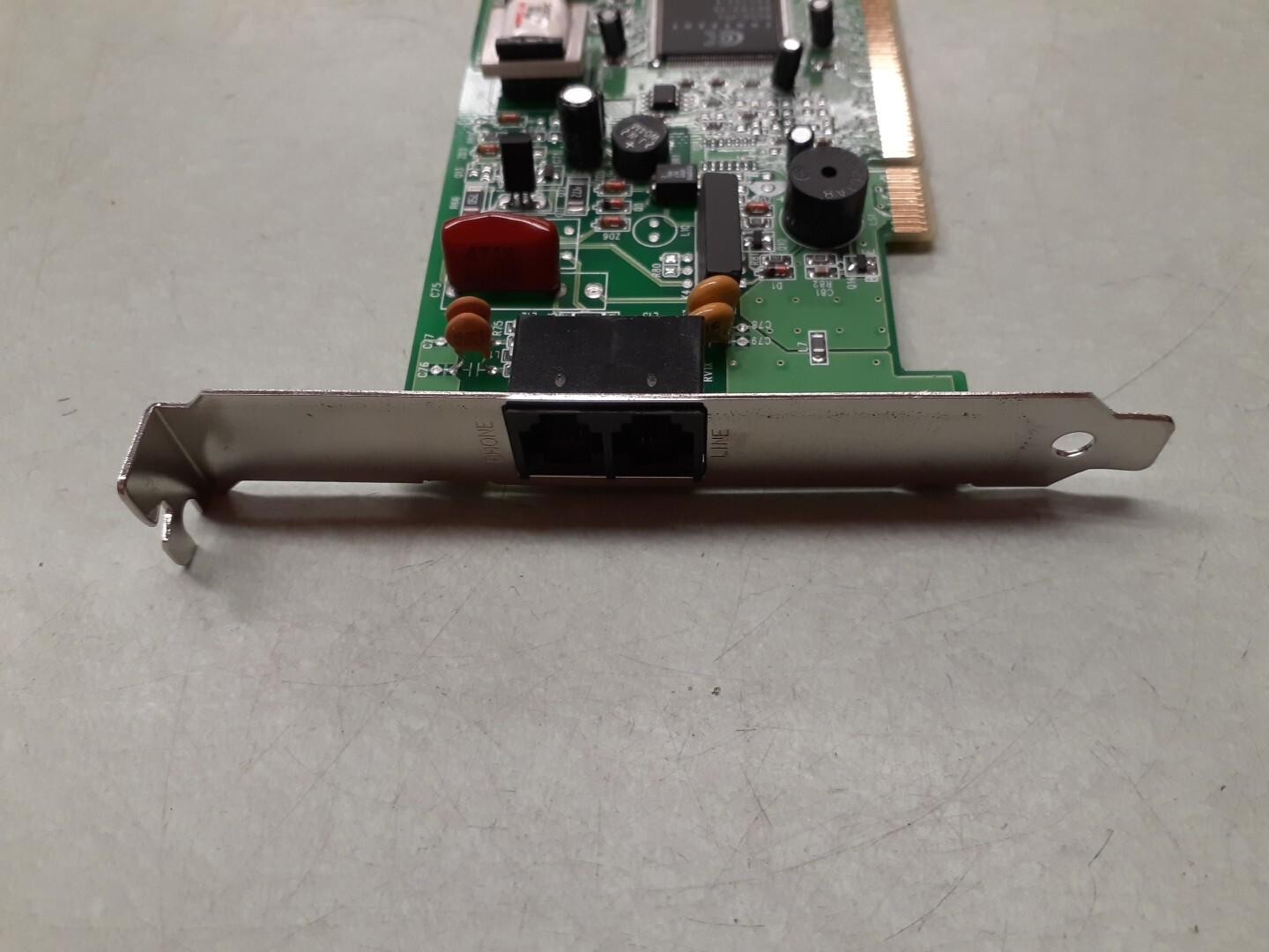 Well FM-56PCI 552-0001-D001 Modem PCI Card