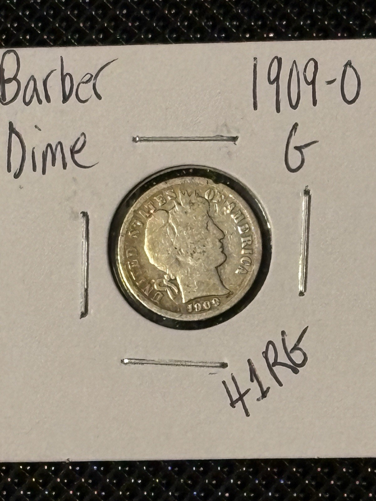1909-O Barber Dime Tougher Date