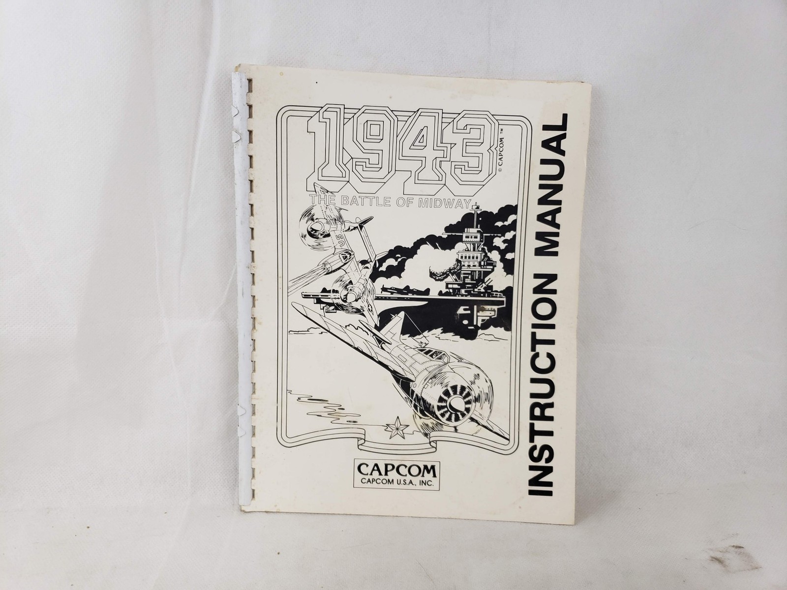 Capcom 1943 the Battle for Midway Arcade Service Operation Instruction Manual