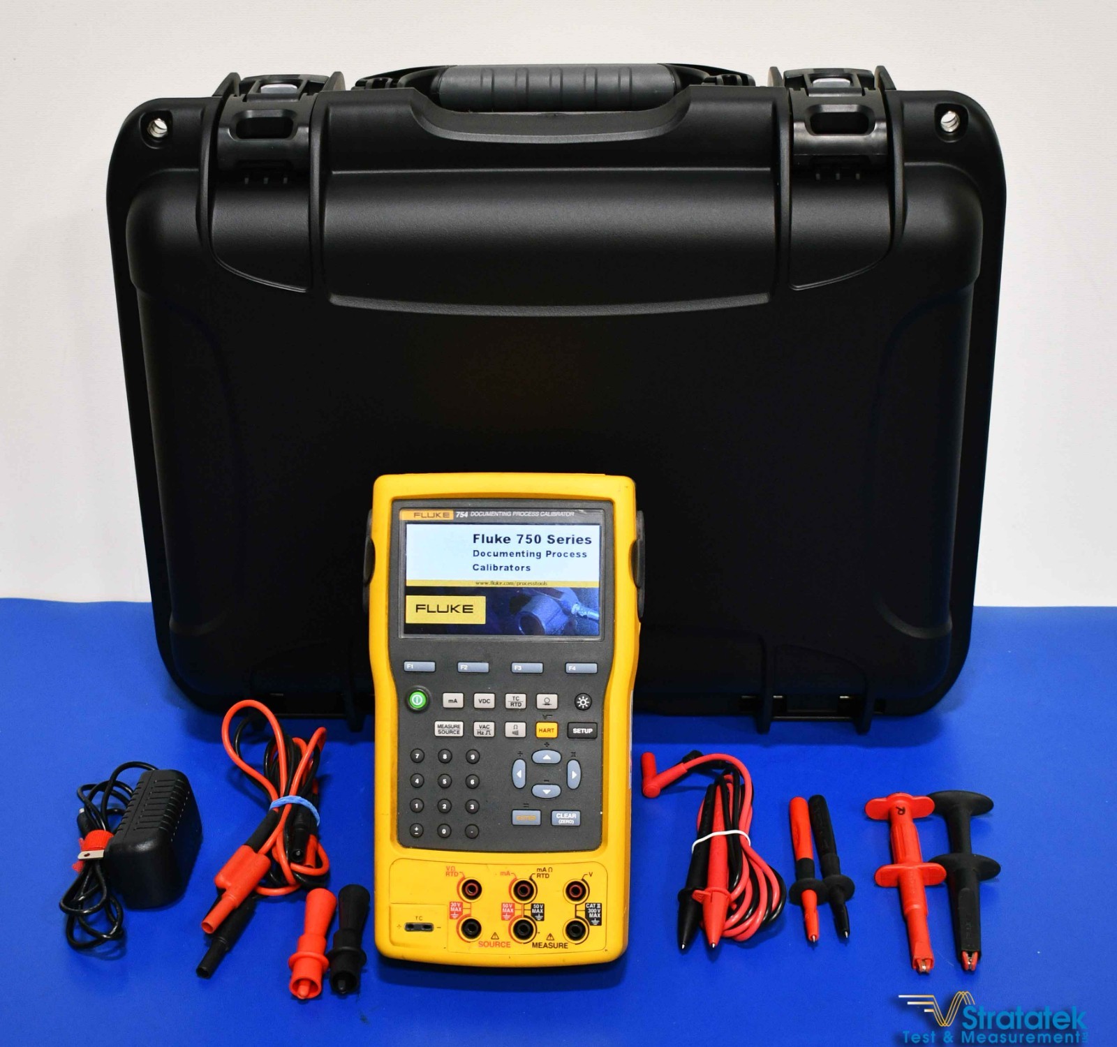 Fluke 754 Documenting Multifunction Process Calibrator NIST Calibrated with Data