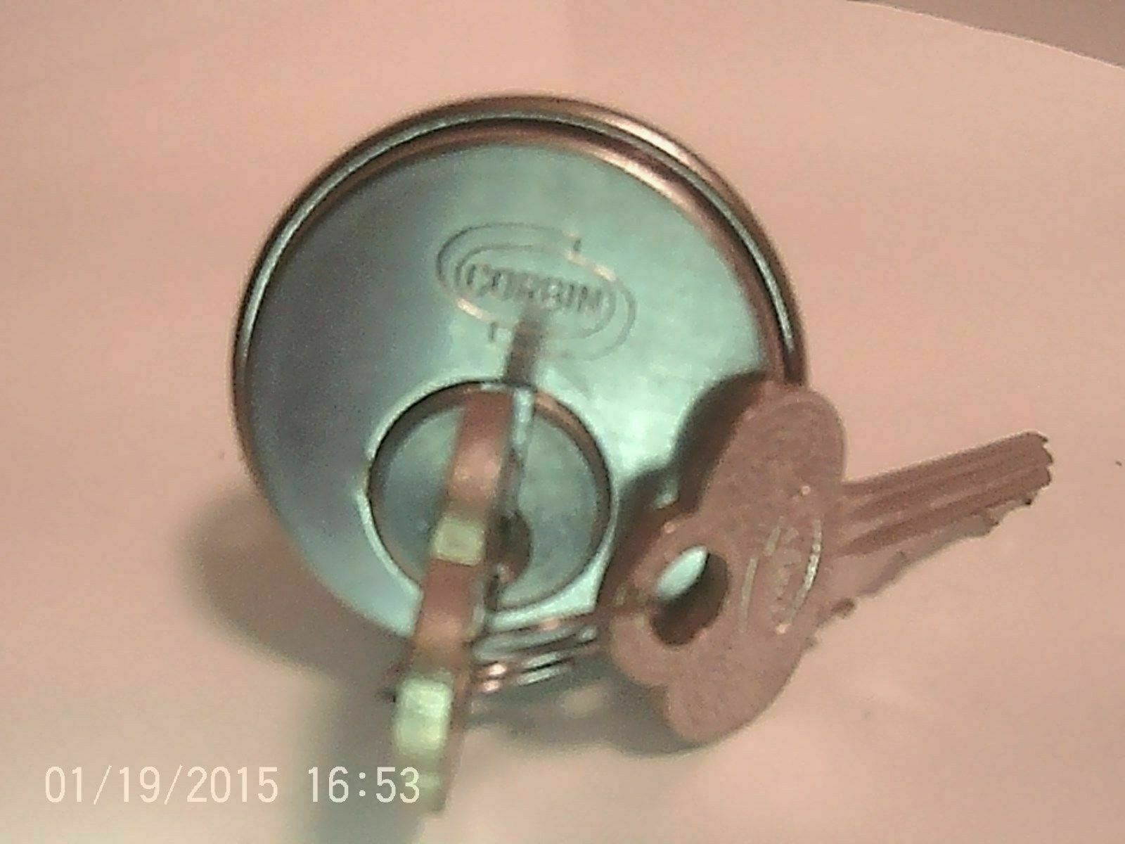 LOCKSMITH ORIGINAL CORBIN RUSSWIN 1000 MORTICE US26D CYL CHOICE OF KEYWAY Nos
