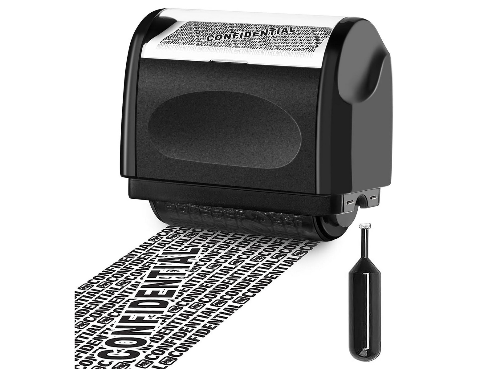 Identity Theft Protection Roller Stamp,Confidential ,Privacy Address & Info Conc
