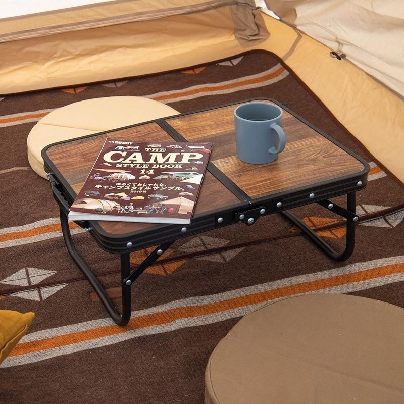Portable Folding Camping Table Adjustable Legs Multi-Purpose Outdoor Easy Setup