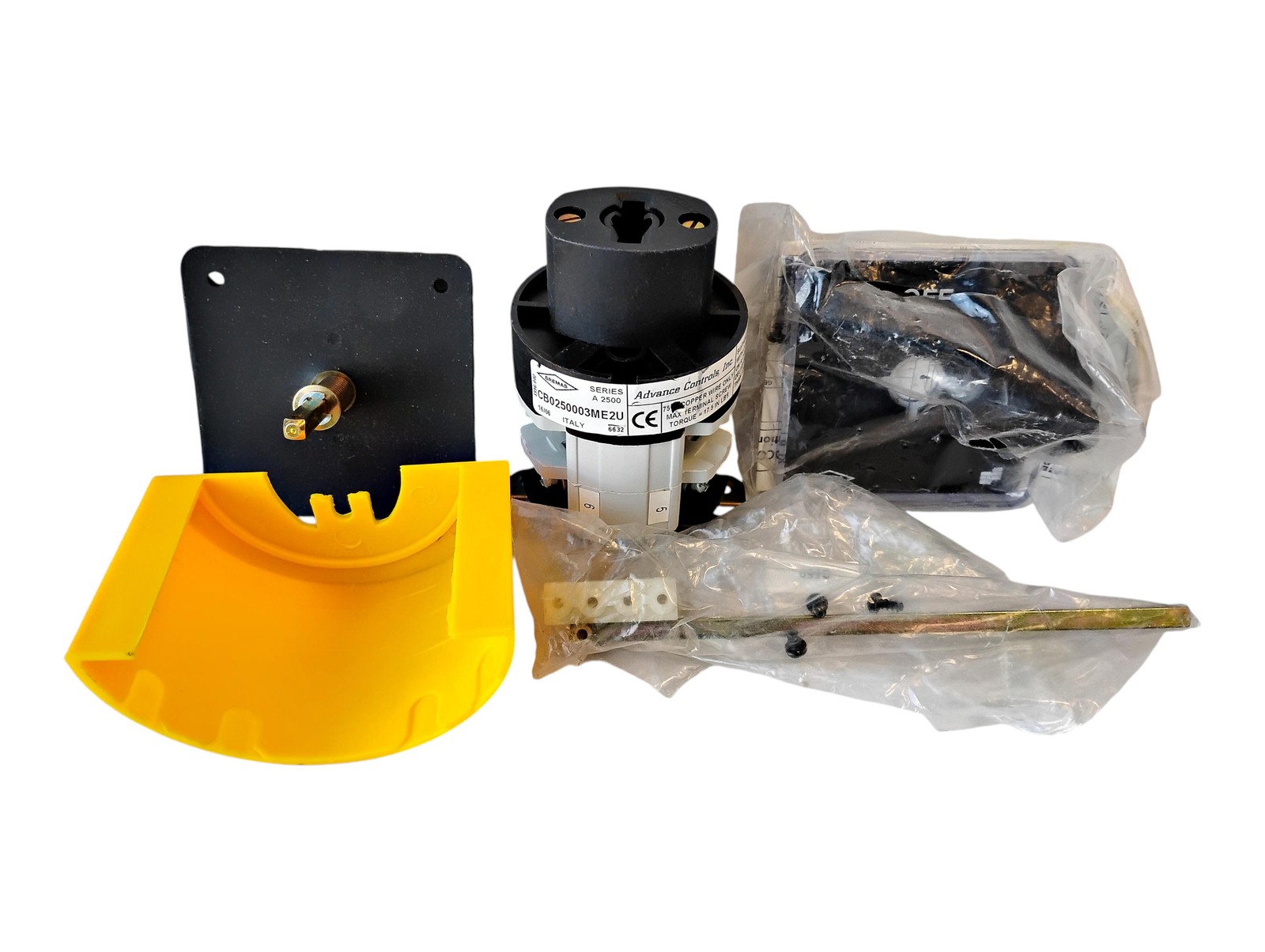 Advance Controls CB0250003ME2U 600 V AC 25 A Cam Switch