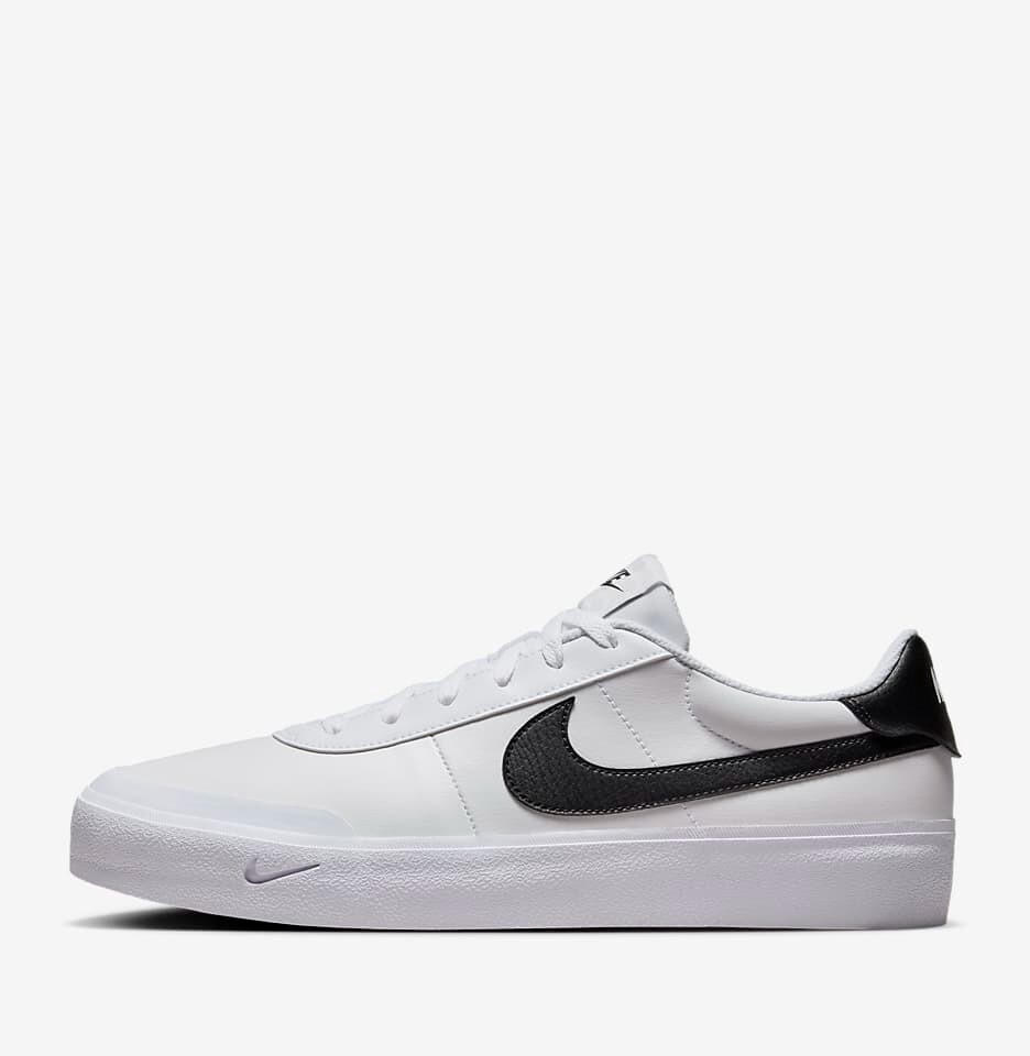 Nike Court Shot Sneakers LifeStyle Shoes White/Black FQ8146-104 US 7-12