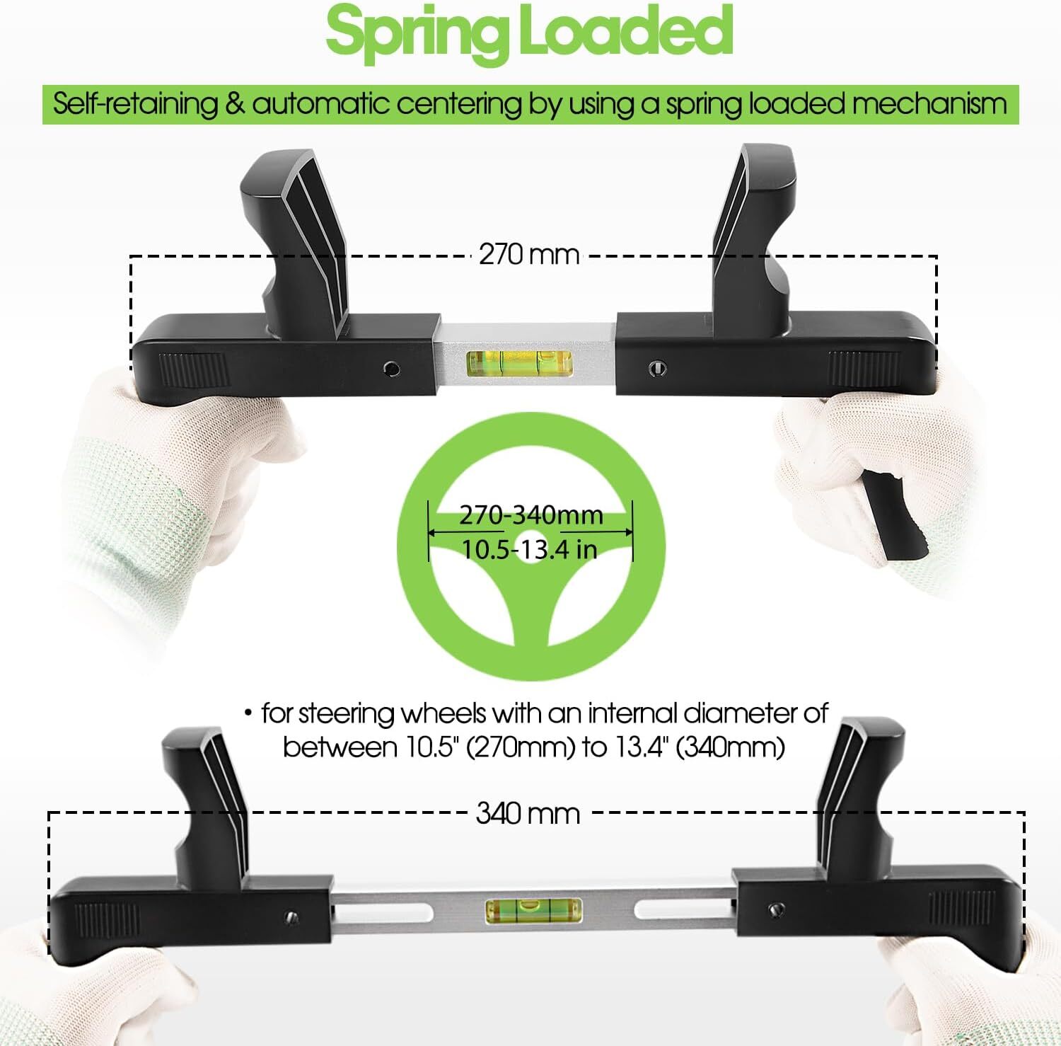 ATD-3100 Steering Wheel Level Alignment Tool for Spring-Loaded Steering Wheel