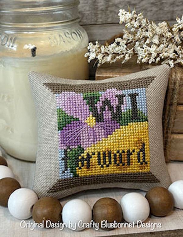 Wisconsin State Spool~Crafty Bluebonnet Designs