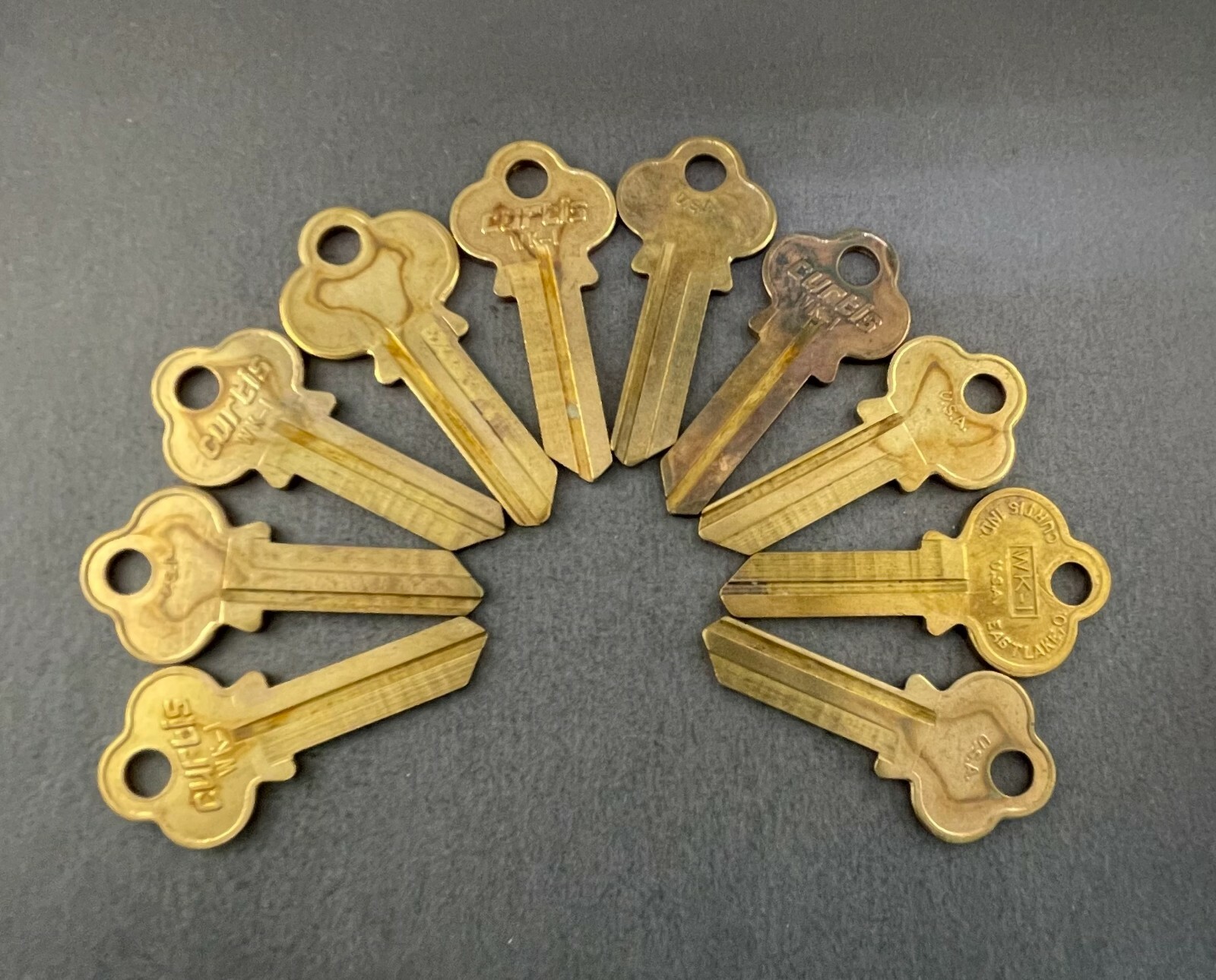 Lots of WK1 1175 WES-3D Type Key Blanks for WESLOCK
