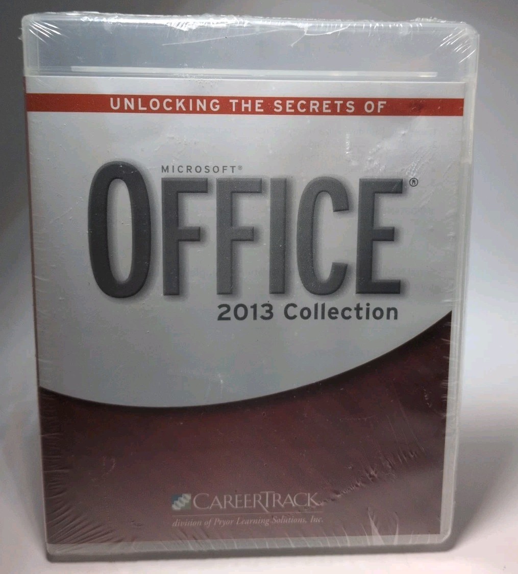 Unlocking The Secrets Microsoft Office 2013 Collection Career Track USB NEW