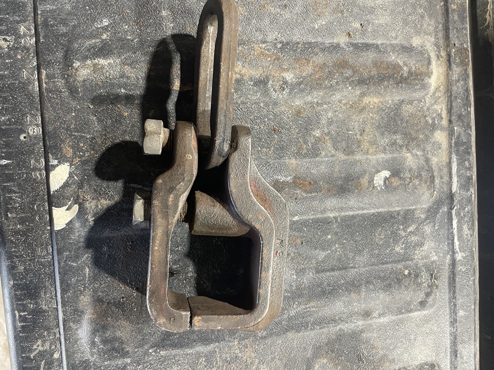 Vintage Blackhawk Porto Power AZ-1303 Fender Clamp with AZ-1307 Clamp Link