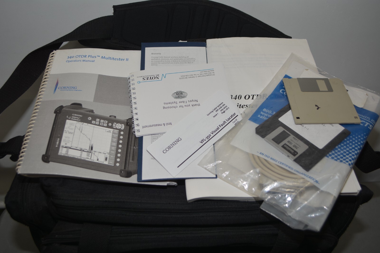 ^ Siecor OTDR Plus Multitester II (340-0) W/ 340M-36210 Module #X4031