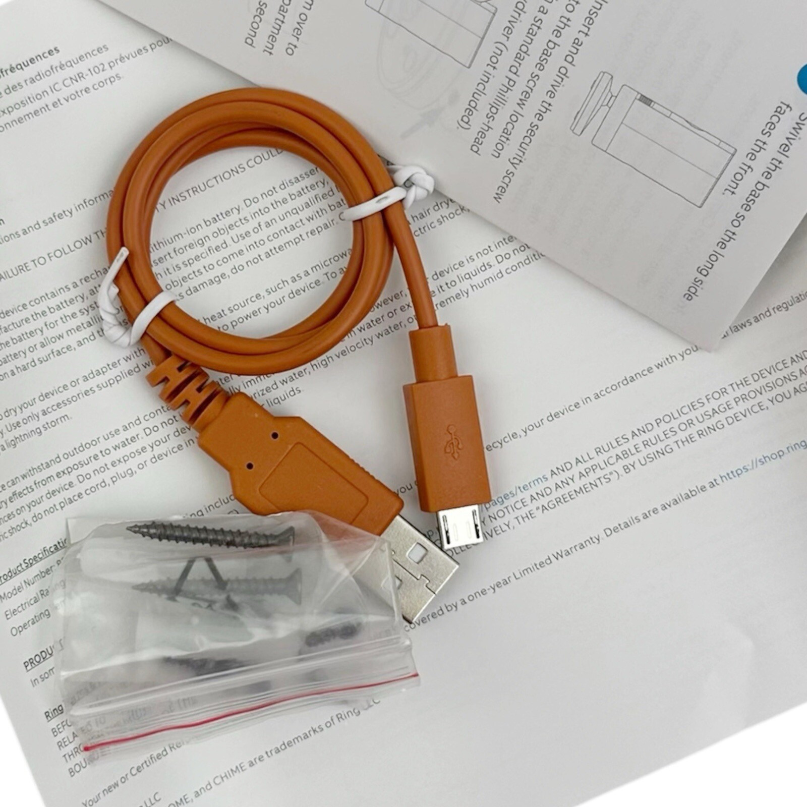 Ring Stick Up Cam 3rd Gen Battery White (NEW/OPEN BOX)