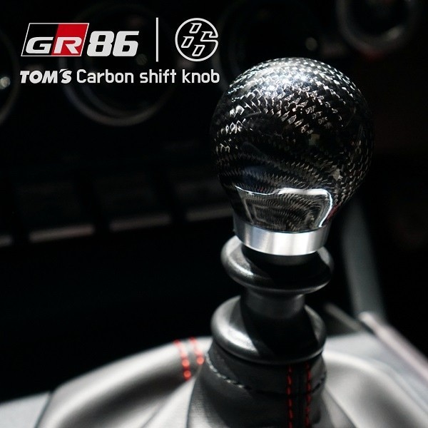 TOMS Genuine OEM CARBON SHIFT KNOB MT FOR TOYOTA 86  ZN6 33504-TZN80 #T72