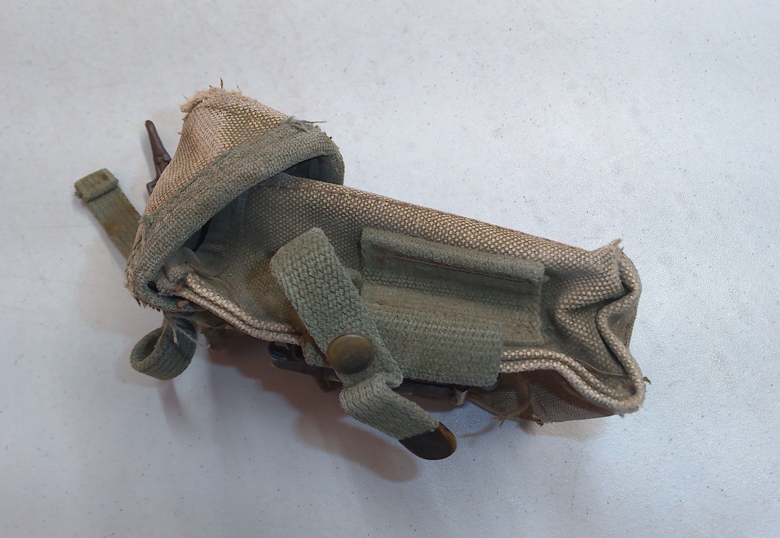 USGI M1956 Vietnam Korean War Era Case Small Arms Ammunition Pouch 1st Pattern