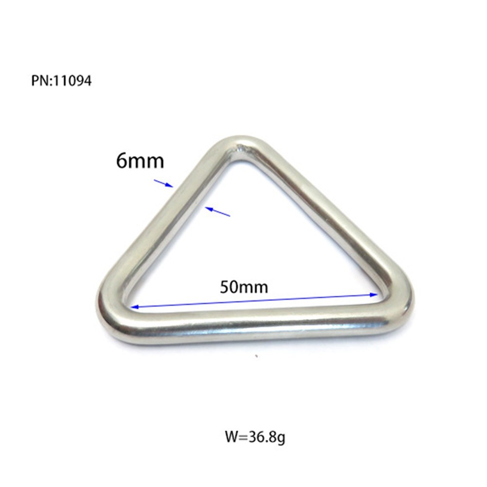 Brand New Triangle Hook Steel Triangle Hook 316 Stainless Steel 37g Silver