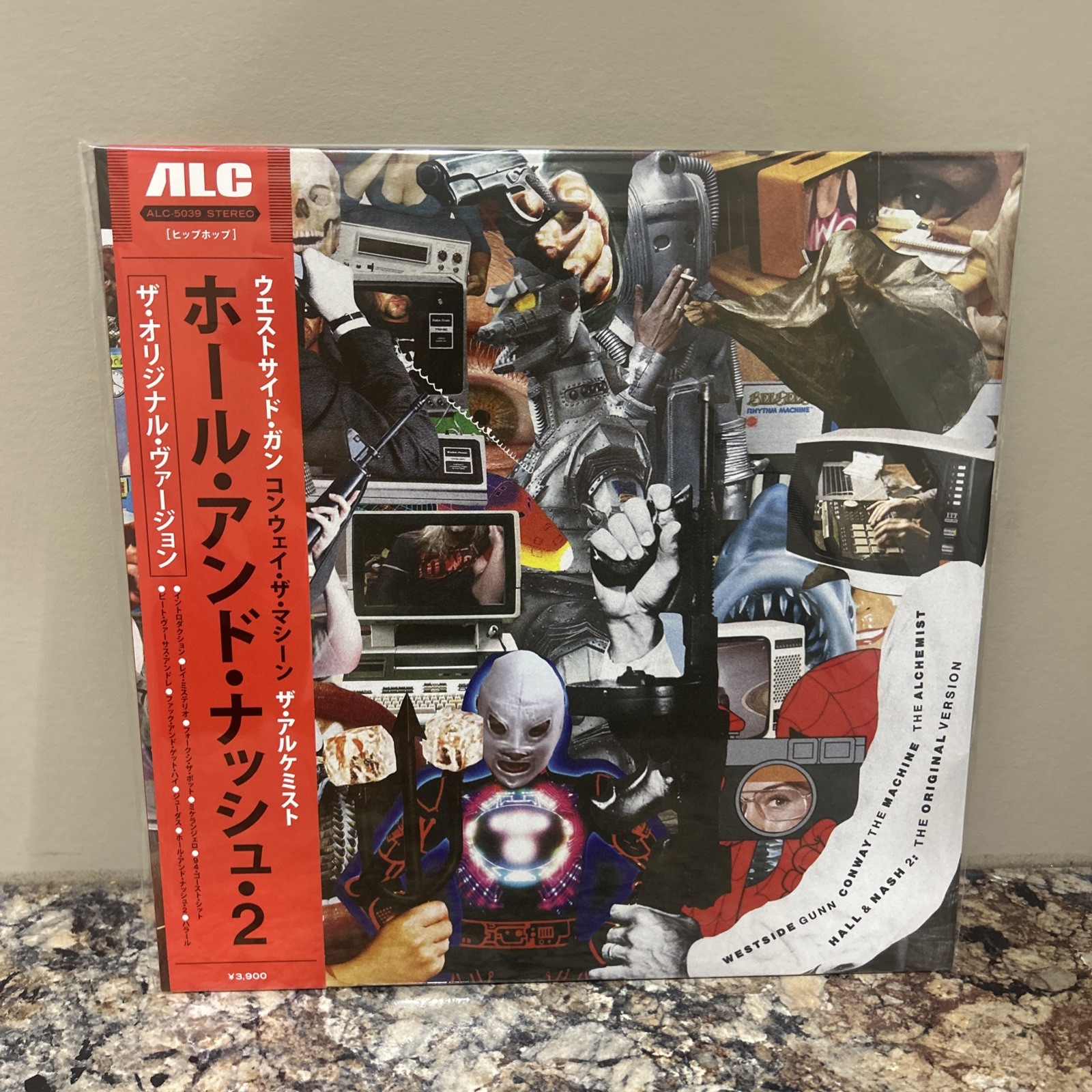 ALCHEMIST x WESTSIDEGUNN CONWAY Hall & Nash 2 Alternate Cover Obi Vinyl LP LE