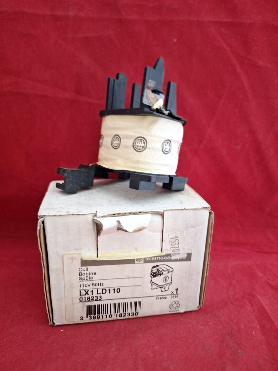 TELEMECANIQUE LX1LD110 110V COIL NEW