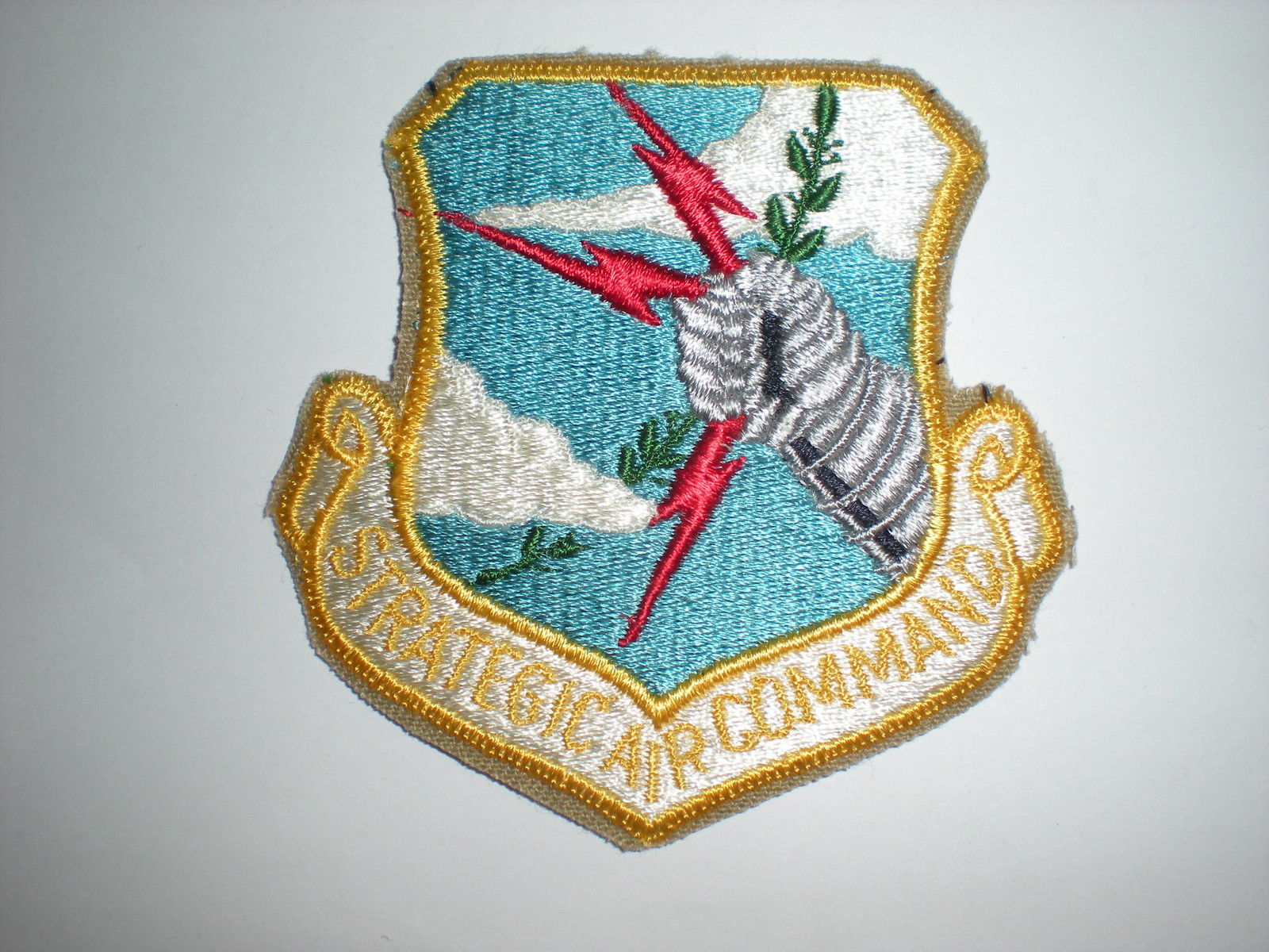 USAF STRATEGIC AIR COMMAND SAC PATCH - COLOR