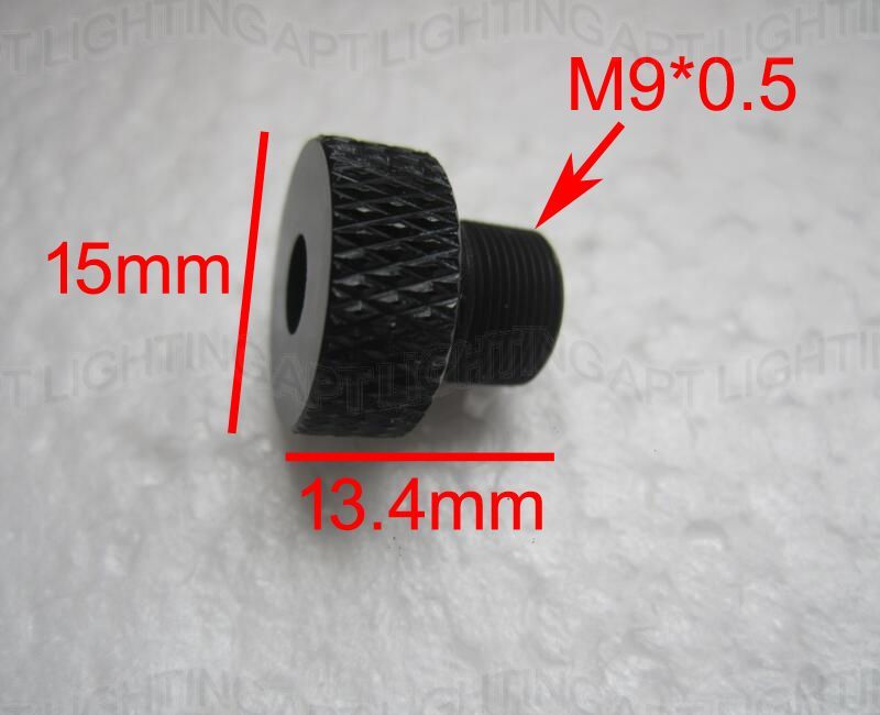 focusing lens three Layer coated glass M9*0.5 for 405nm 445nm 450nm laser diode