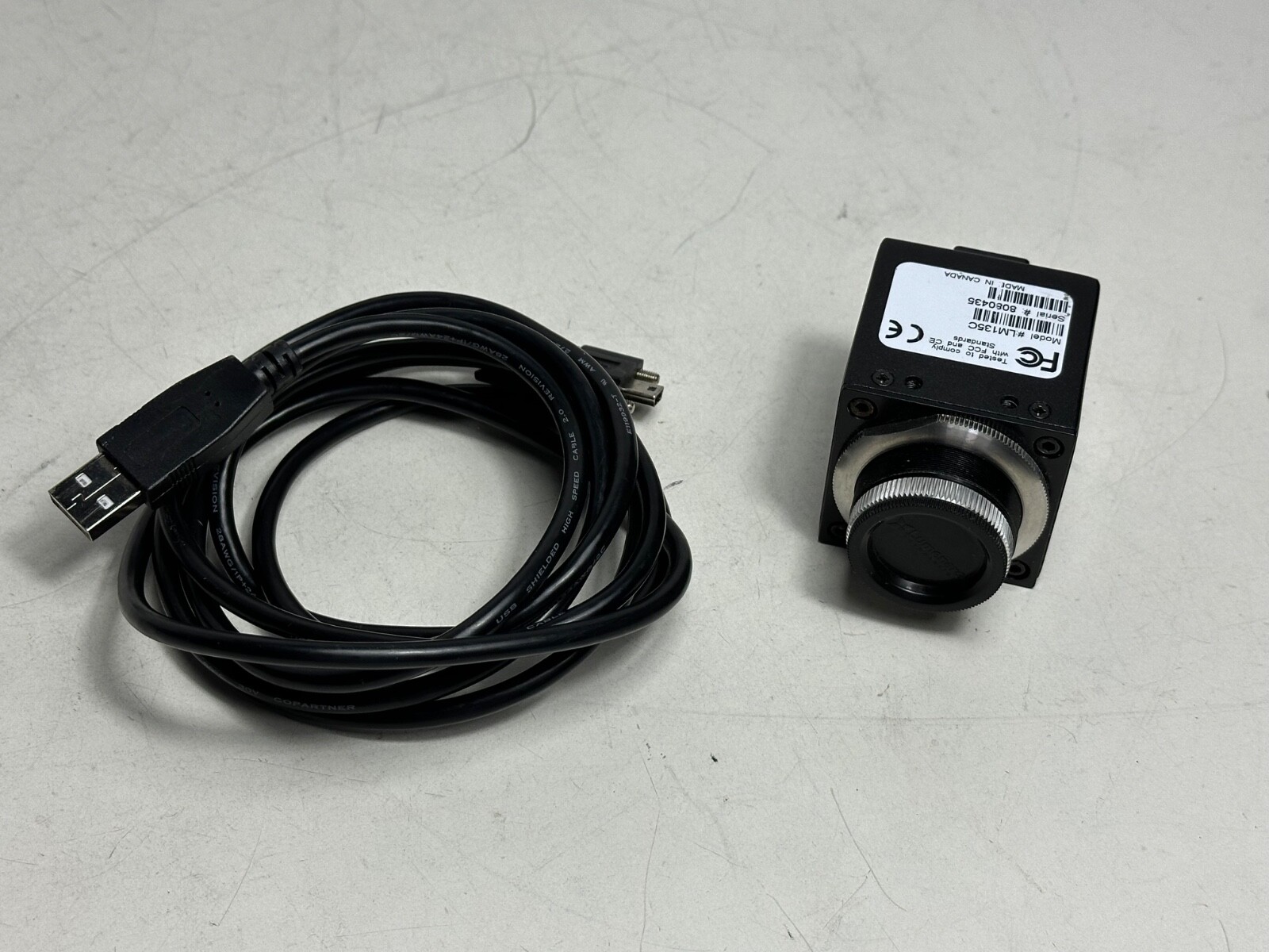 Lumenera Lm135C Camera  USB 2.0  15fps  1392 x 1040  Color