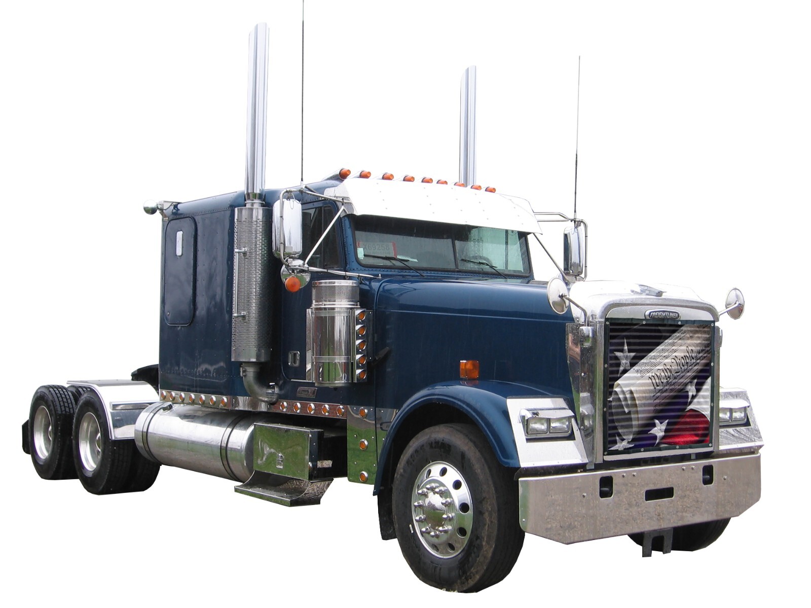 Freightliner FLC120 Premium Mesh We The People Bug Screen