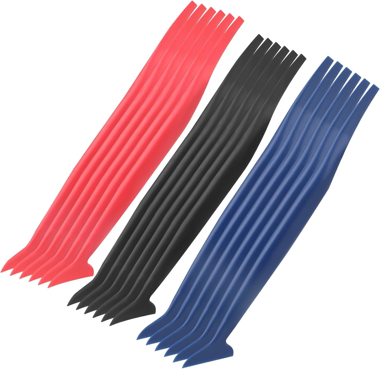 18 Pcs Car Micro Squeegee Curves Slot Tint Tool Set, Vinyl Wrap Tools, Vinyl Wra