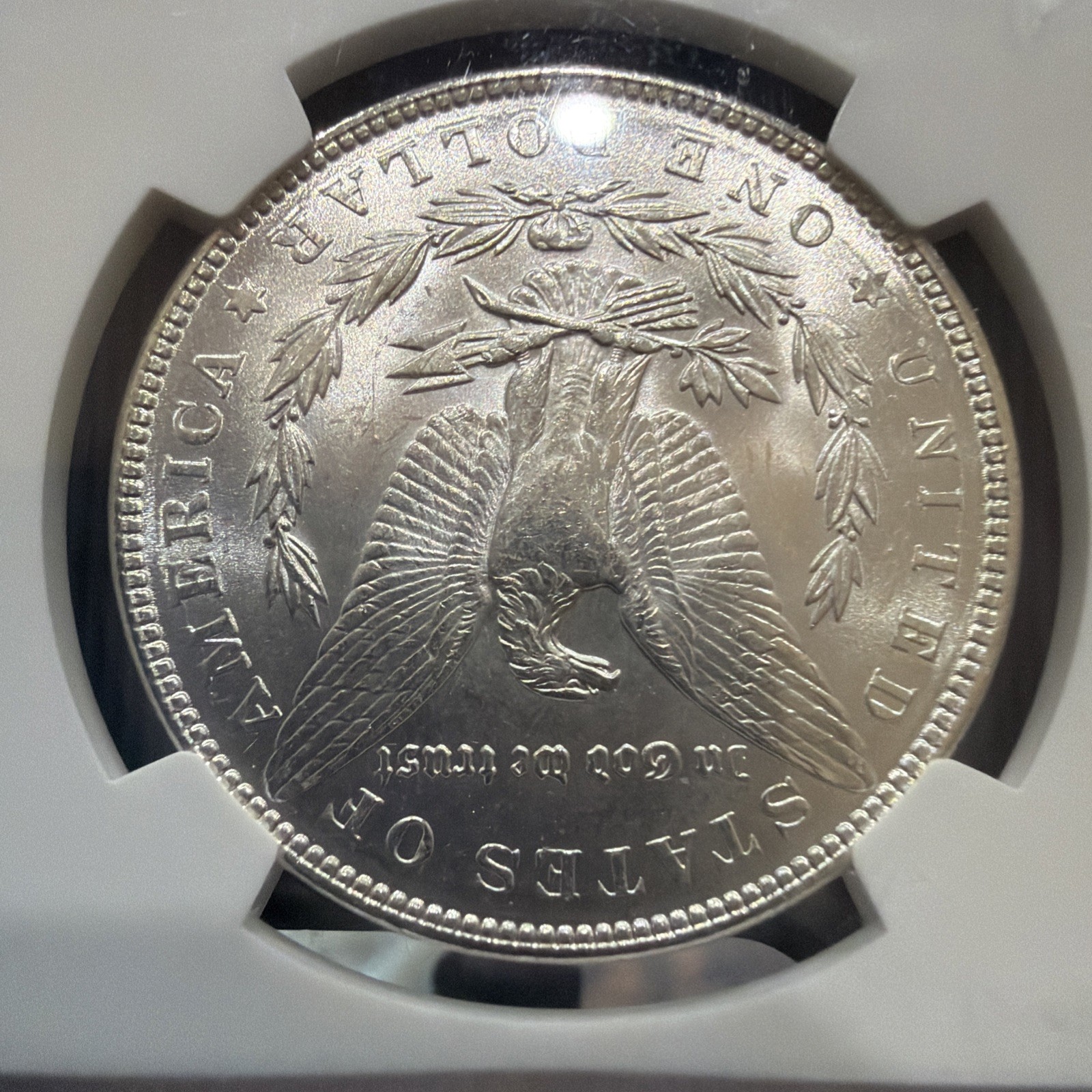 1886 Morgan Silver Dollar NGC MS63