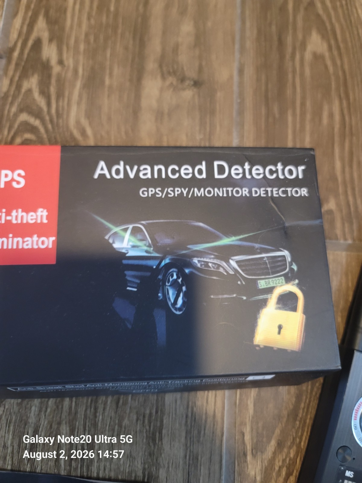 Advanced Detector, SPY/Monitor/Hidden Camera Detector, GPS Anti-theft Terminator