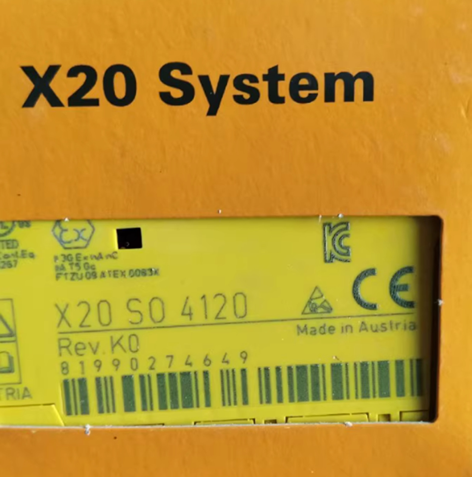 NEW B&R X20SO4120 PLC Module