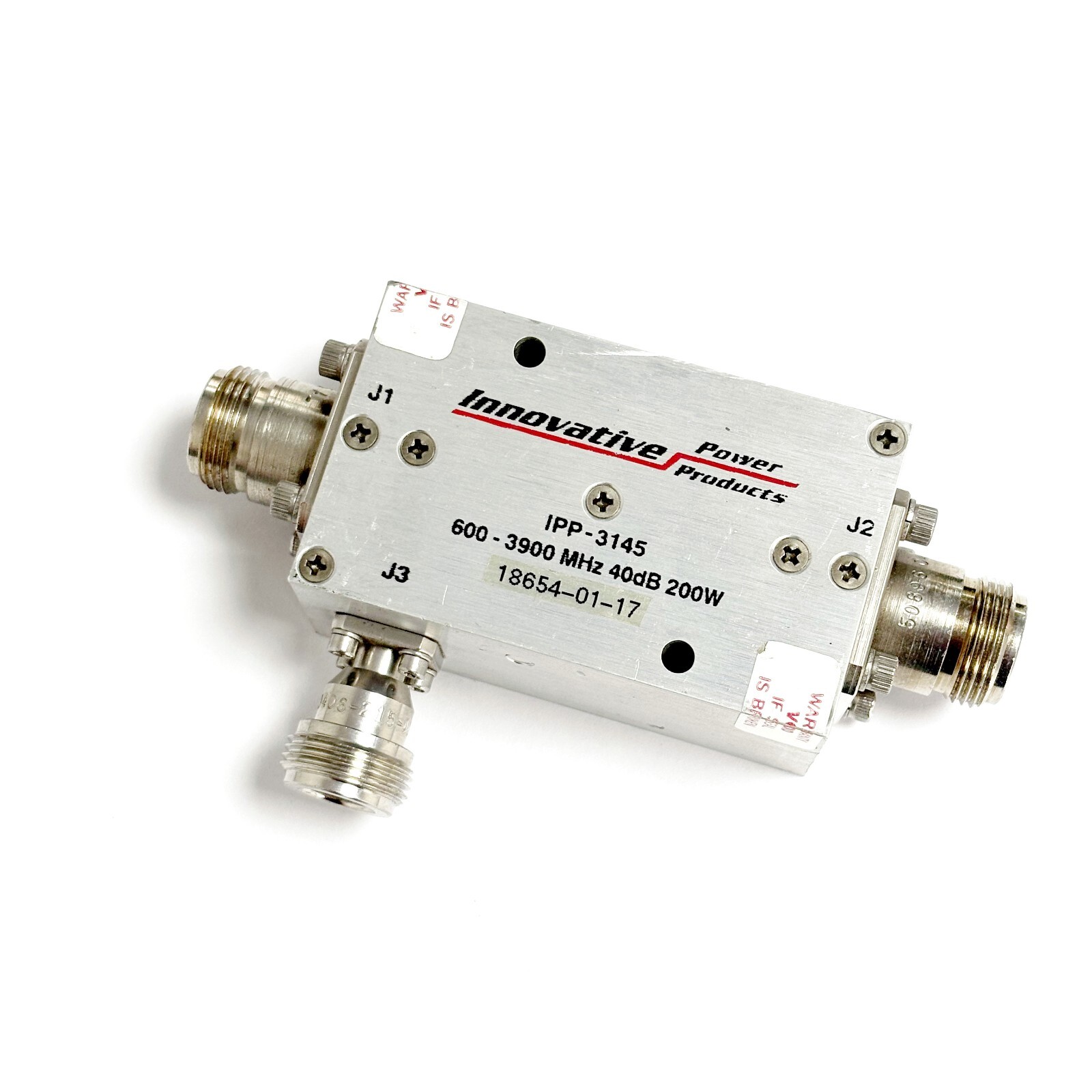 INNOVATIVE IPP-3145 600-3900 MHz 40 db 200 Watt  RF N Directional Coupler
