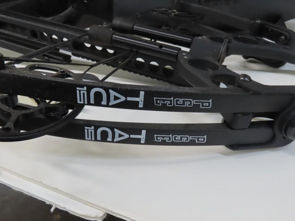 PSE TAC 15 Crossbow Full Package Original Scope Soft Case 4 Arrows - READ