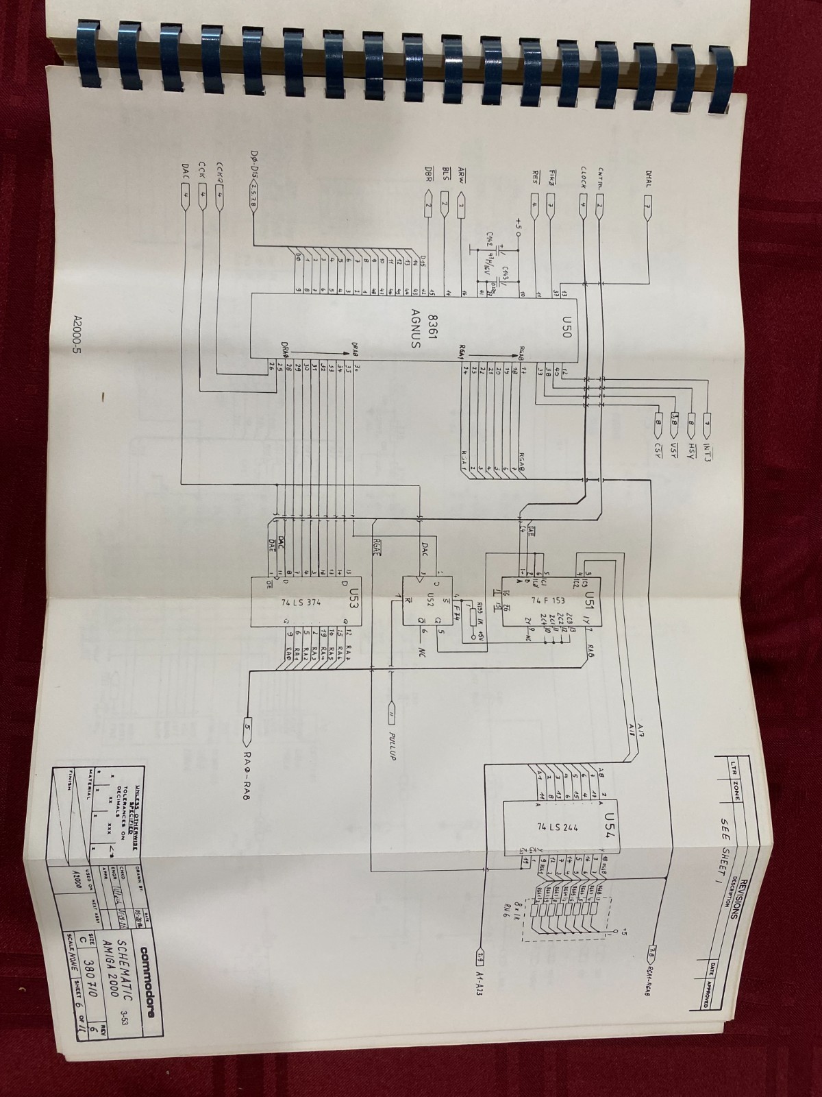 COMMODORE AMIGA A500/A2000 TECHNICAL REFERENCE MANUAL