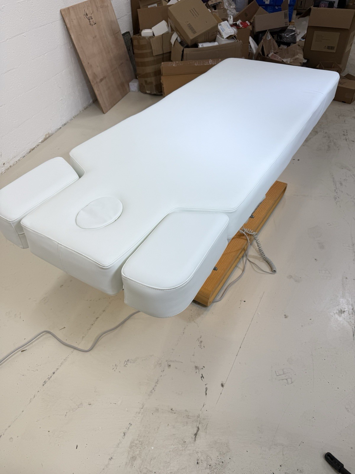 Eyelash / Massage bed Professional White Heat Neon Automatic Adjustable