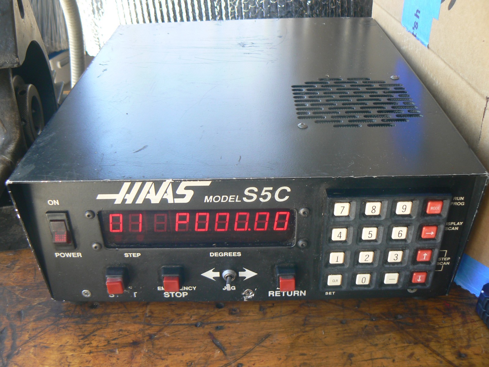 Haas 5C Programmable Indexern Manual Collet Closer, Controller 7 Pin Motor