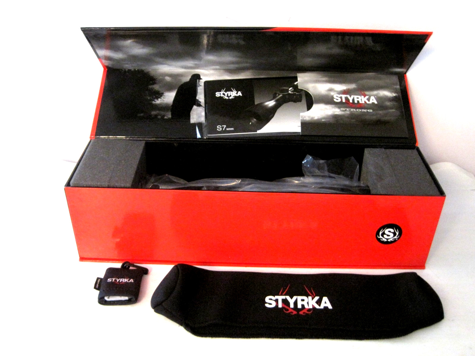 STYRKA S7 Series ST-95020 Rifle Scope 3-12 x 42 Side Focus SXL-MAX Plex Reticle