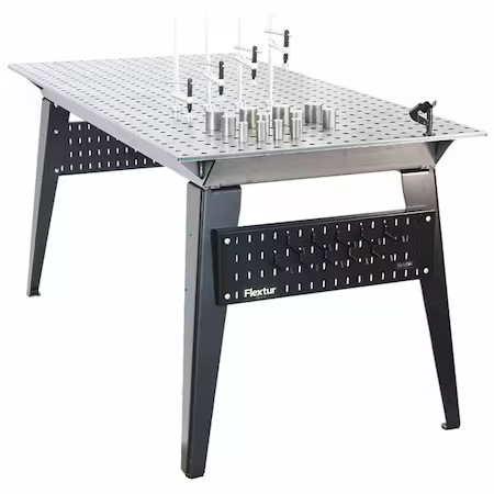 Flextur 71500004 Welding Table, 36" D, 35" H, 72" W, Metal