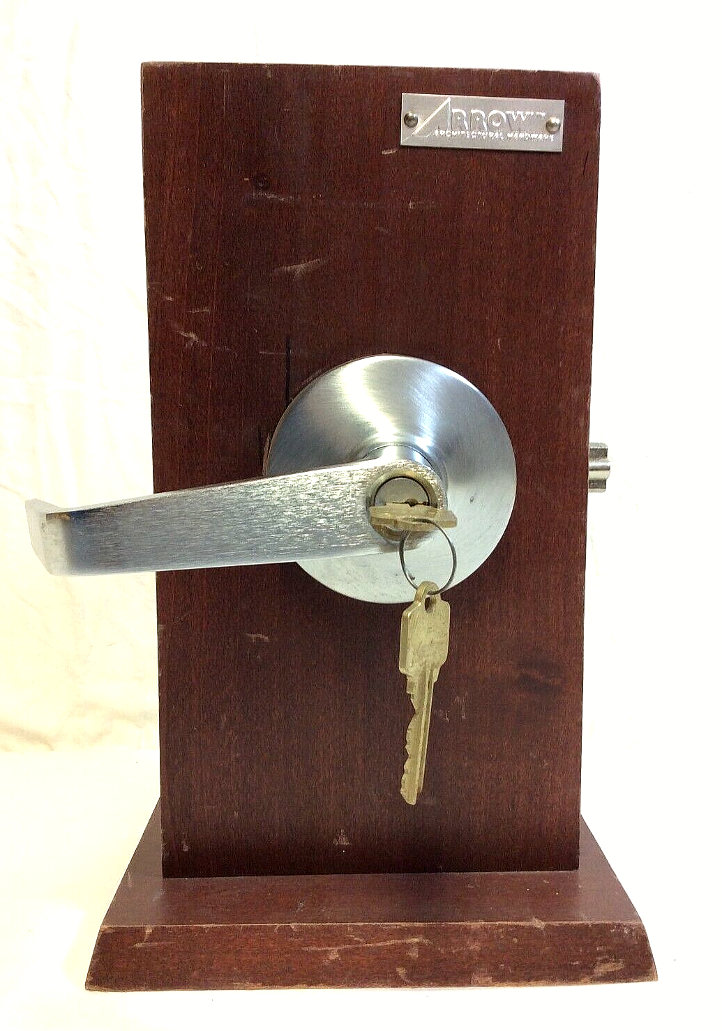 ARROW Entry Door Store Display Lock Set with Keys ~ Locksmith Salesman Model d6