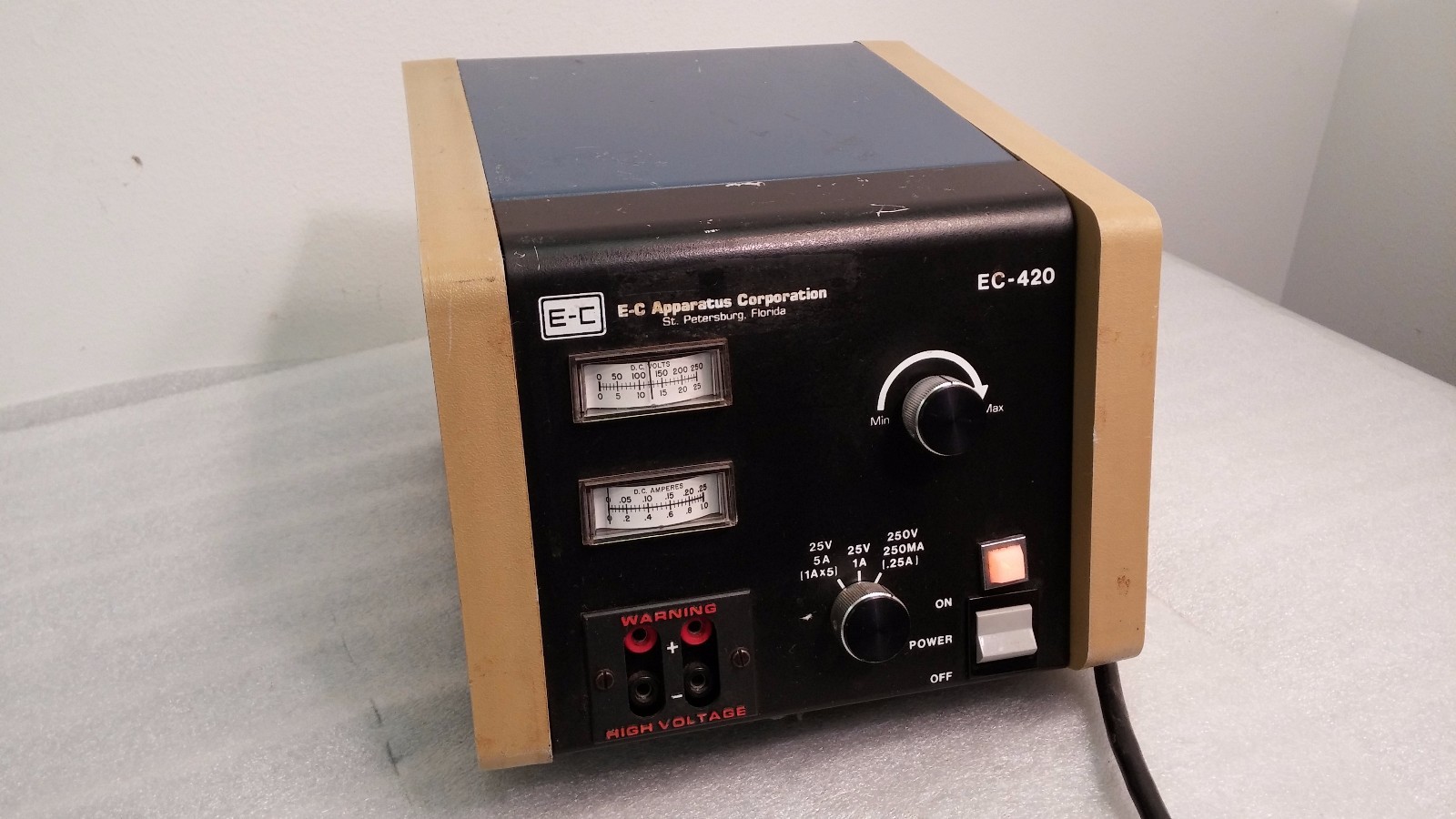 EC Apparatus EC-420 Power Supply