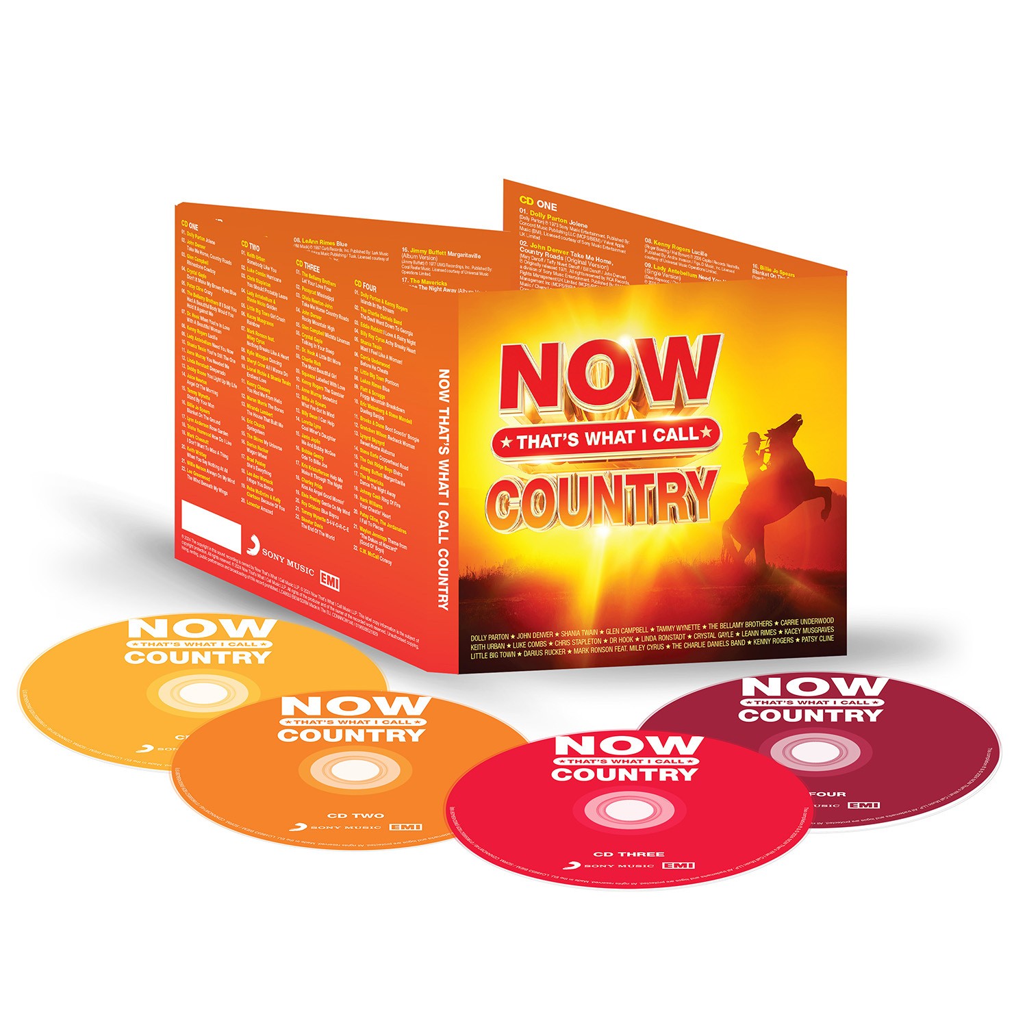 Various Artists NOW That's What I Call Country (CD) Box Set