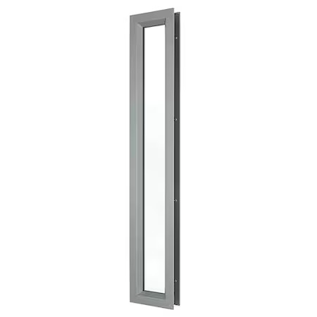 National Guard L-Tg-1/4"-Fra-Gt118 5"X35" Lite Kit With Glass, Steel, 35"