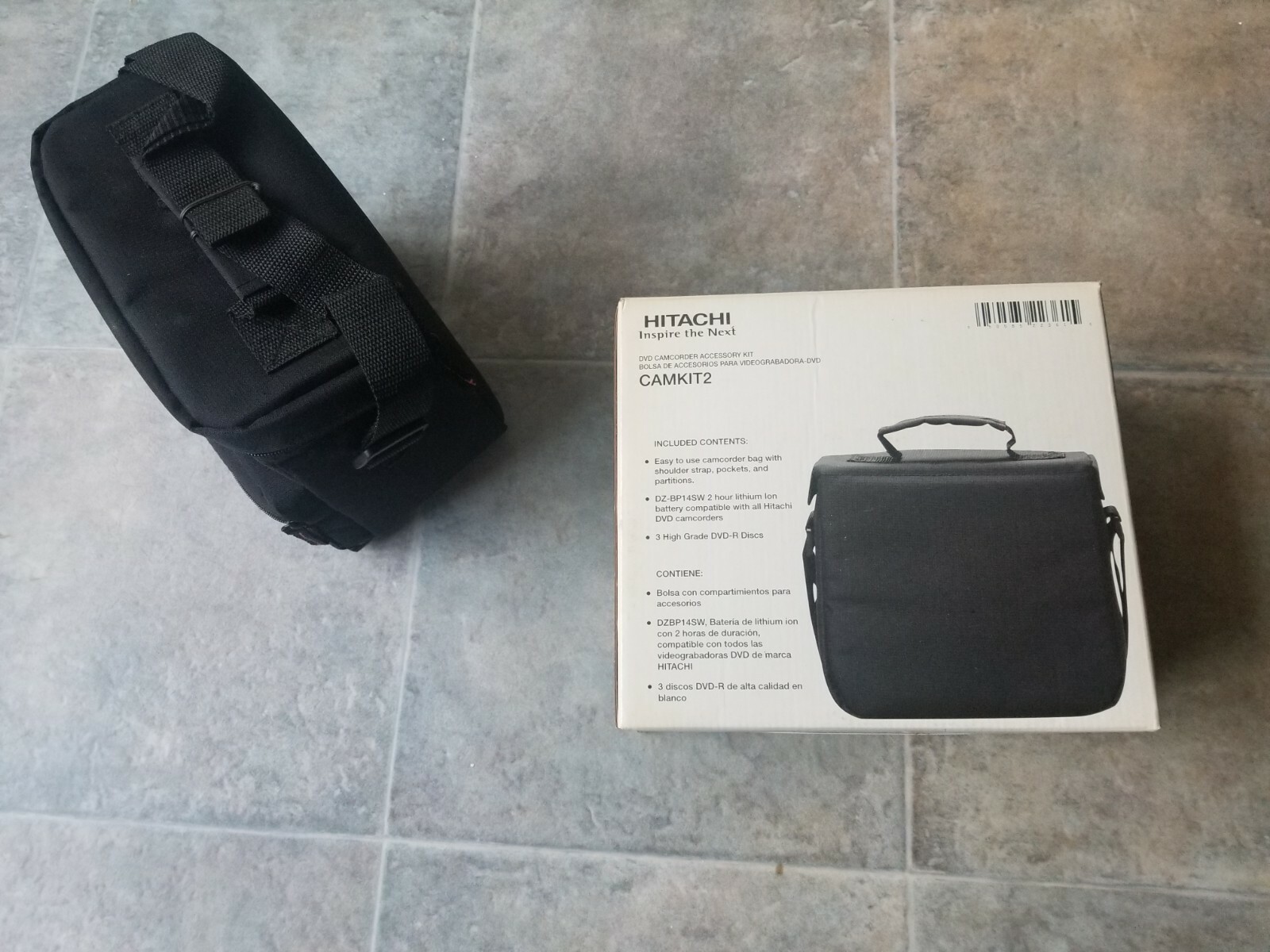 Hitachi Camera Bag DVD Camcorder accessory padded CAMKIT2