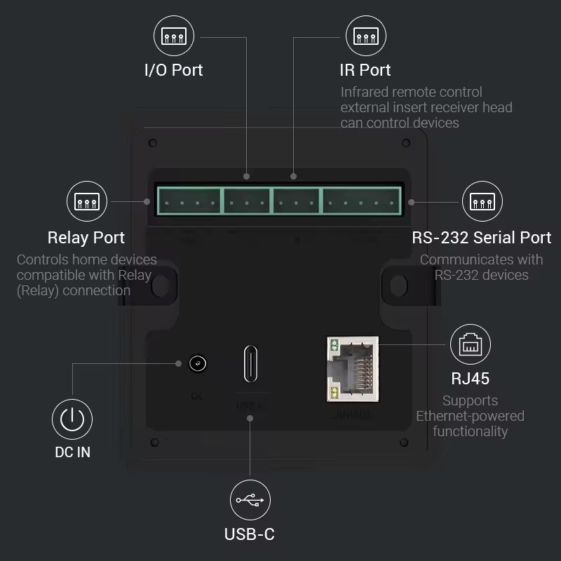 15.6 Inch Wall Mounting Android Display Automation Device Control Tablet Panel