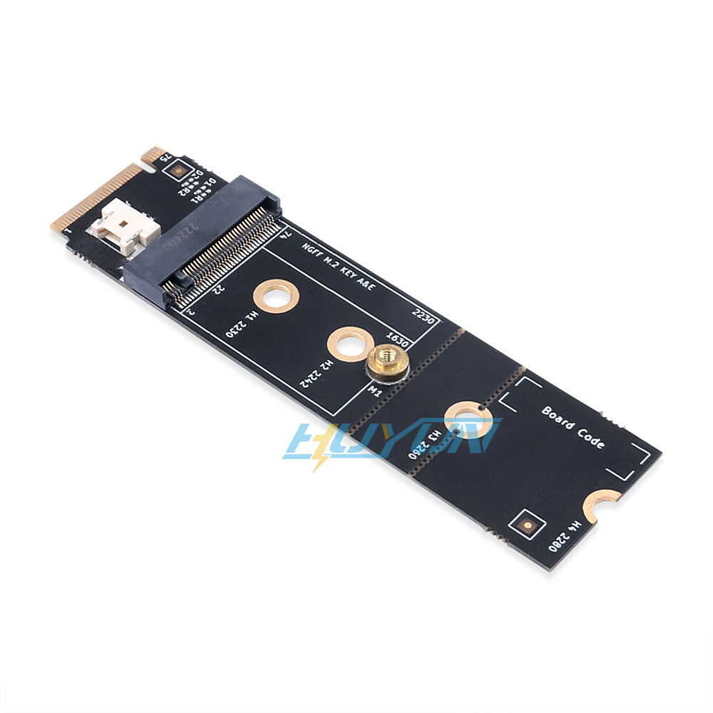 M.2 A+E Key To M.2 Key M SSD Port PC Wifi Adapter for Intel wifi 6E AX210 AX200