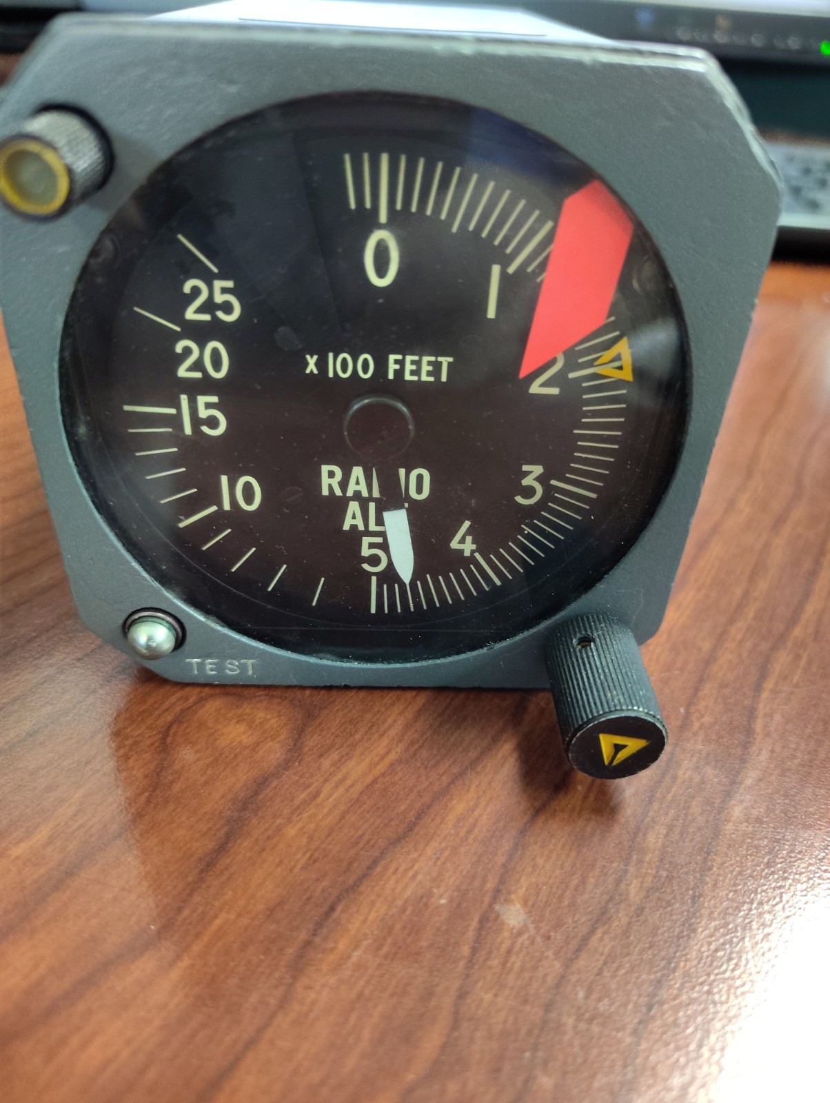 COLLINS 339H-1 RADIO ALTIMETER ALTITUDE INDICATOR PART NO 522-4114-003