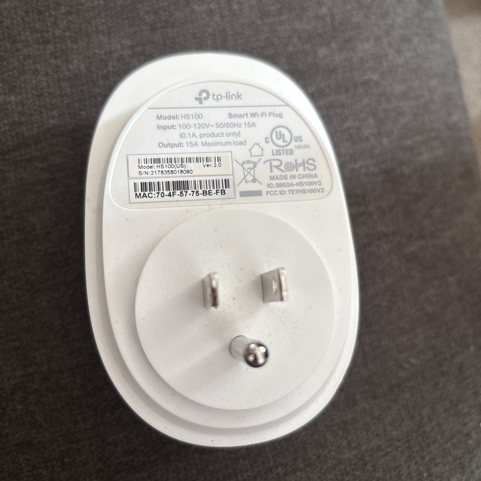 TP-Link HS110 Smart Wi-Fi Plug . No Box